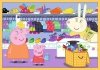 Puzzle Świnka Peppa Mega Pack 10w1 329el Trefl 90358